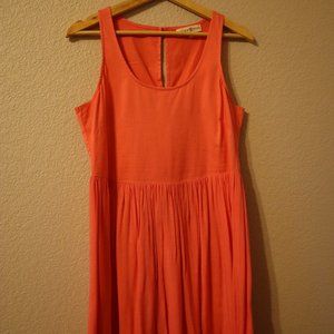 Casual Salmon Sundress
